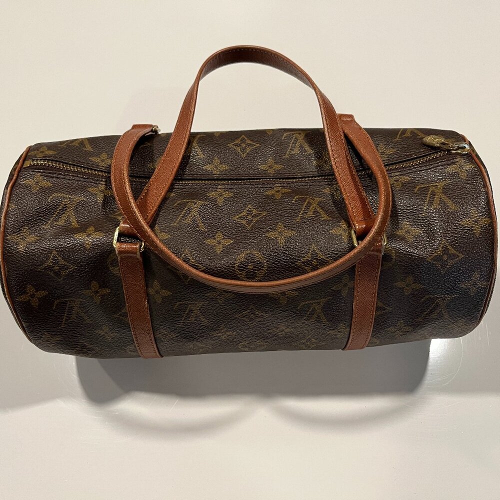 Louis Vuitton Papillon Monogram Canvas Barrel Bag